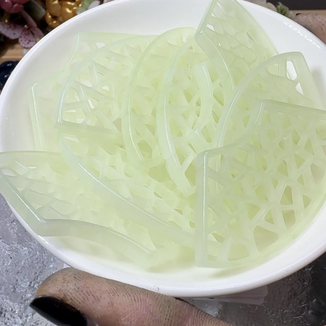 玻璃81号 青色扇形窗 十个