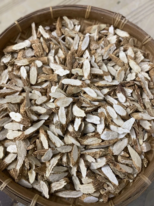 农业土特产大山粉质牛大力大片薯 干货