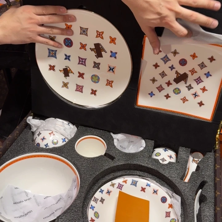 欧美陶瓷餐具摆件146