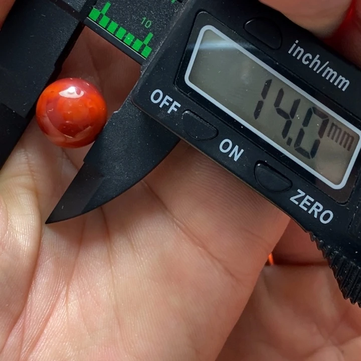 南红玛瑙未镶嵌圆珠