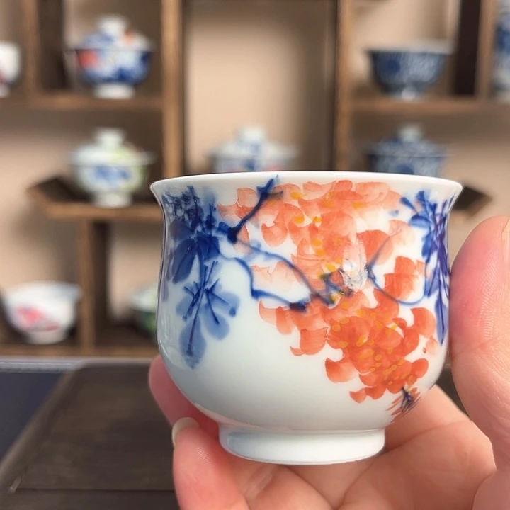 景德镇手工手绘陶瓷茶具