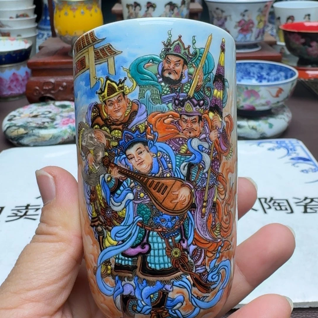 景德镇手工手绘展示