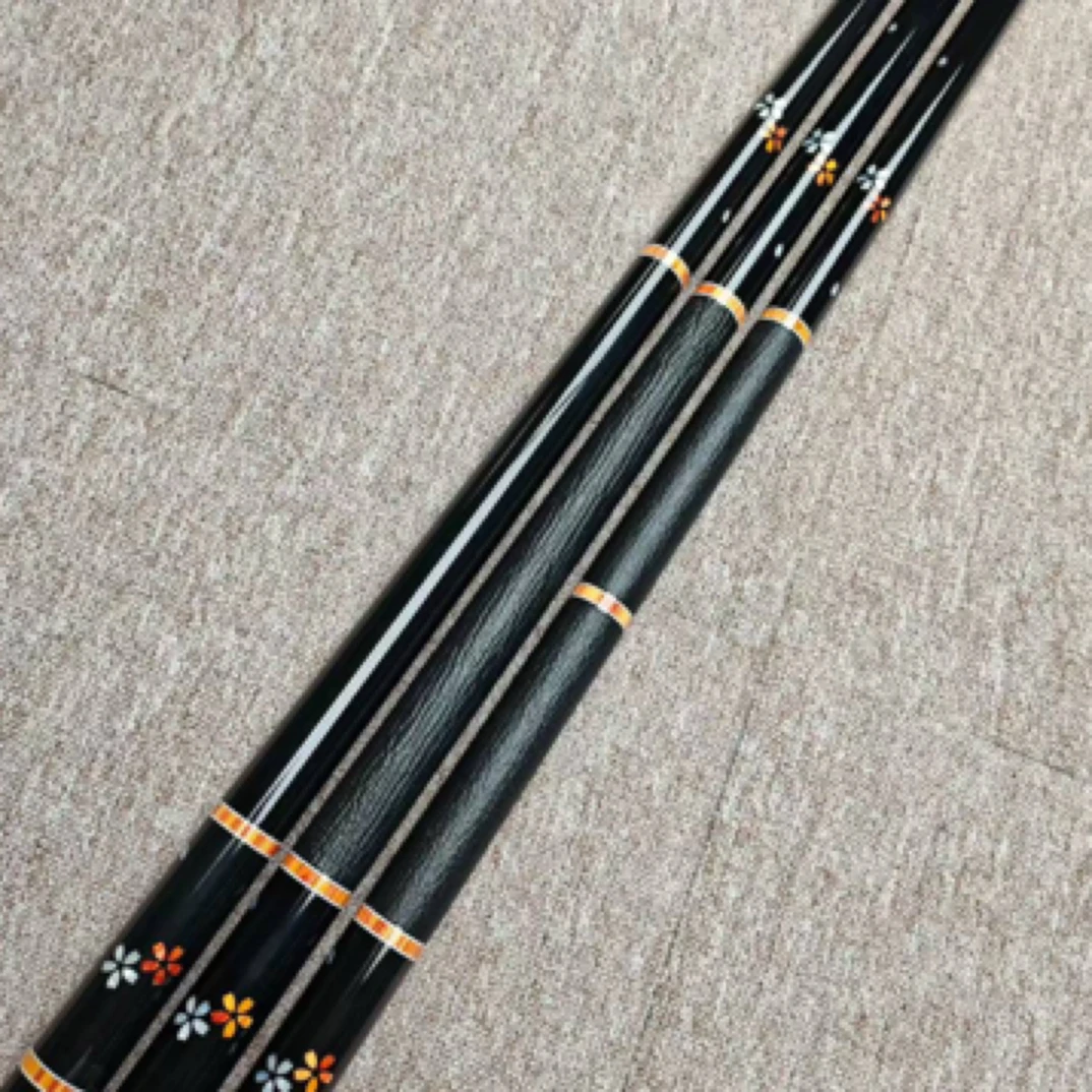 塔里克樱花系列真实镶嵌黑科技大头中式台球杆