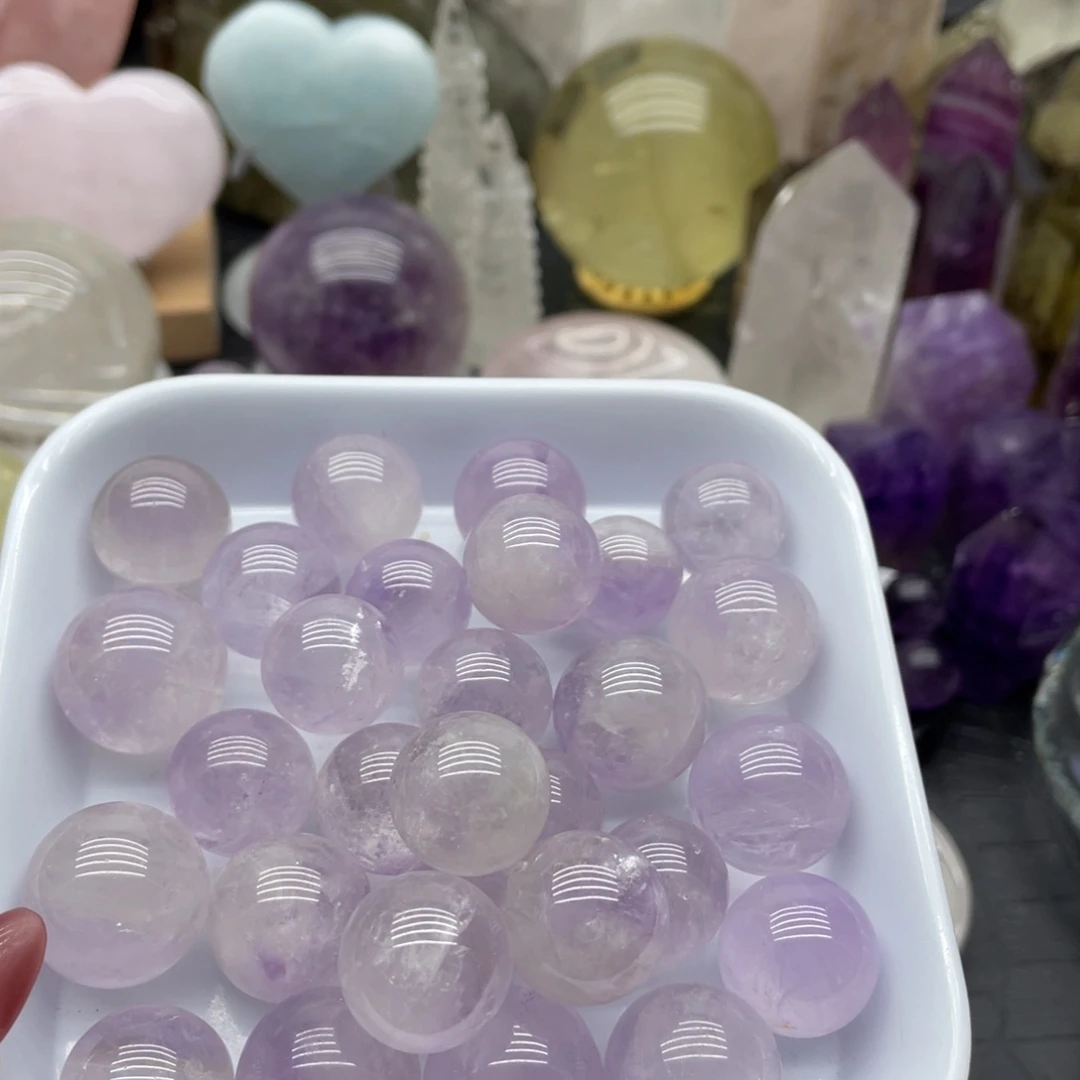 紫晶珠宝半成品银S925镶嵌30