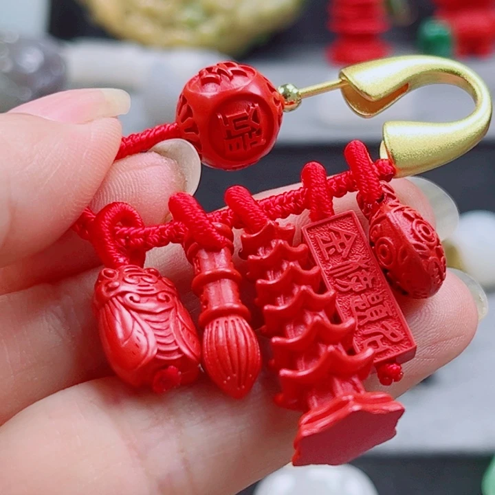 天然辰砂多样性发货一件