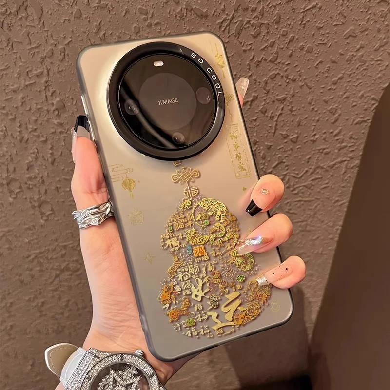 【进口硅胶】适用华为mate70pro手机壳百福葫芦彩绘pura80pro+新款