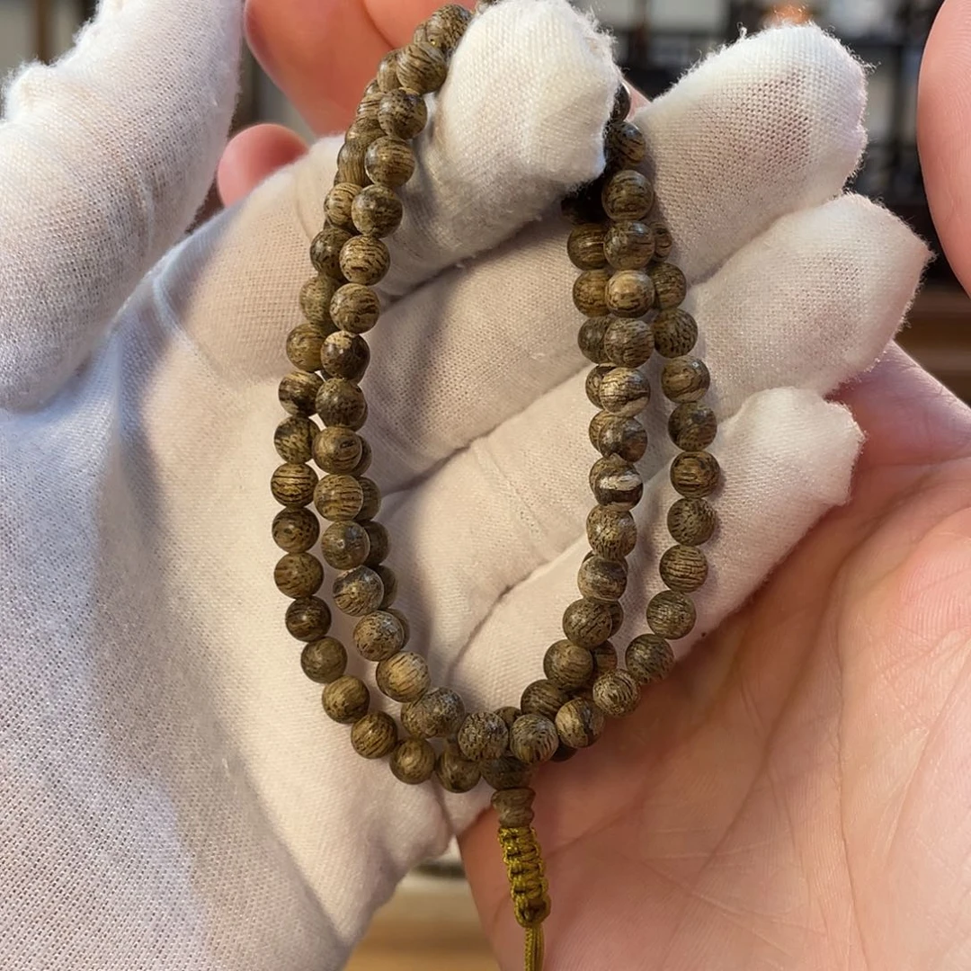 沉香手串菩萨棋 5mm 7g