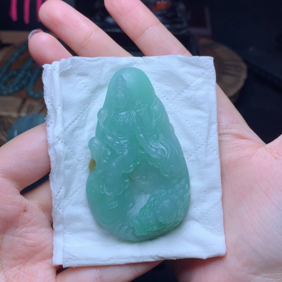 定制翡翠未镶嵌姚翡翠