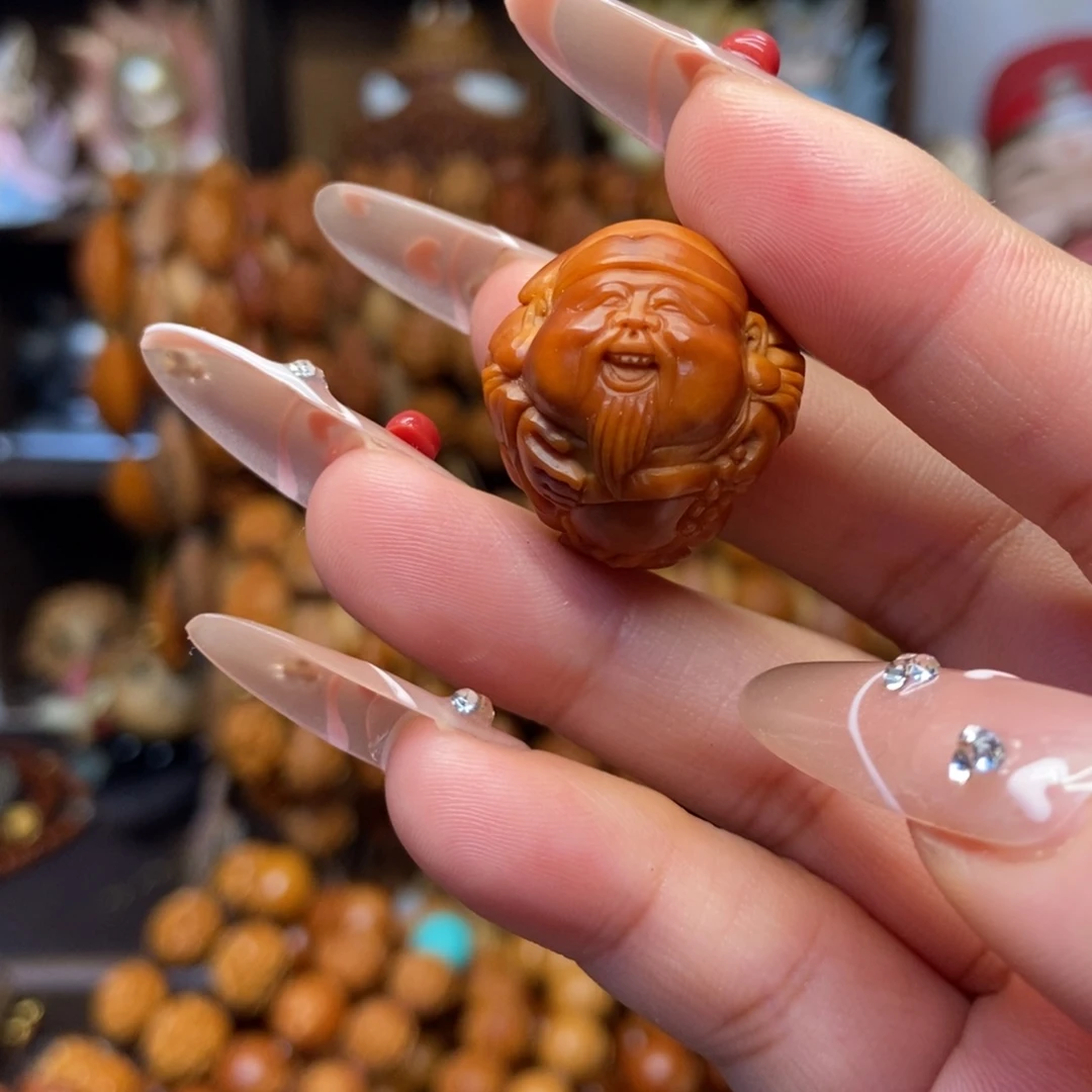 橄榄核吊坠2.2财神到