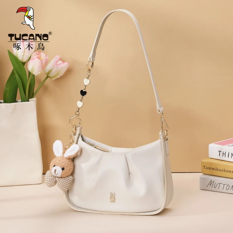 【现货】新款啄木鸟包包女款爆款2025新款云朵包送女朋友斜挎轻奢包