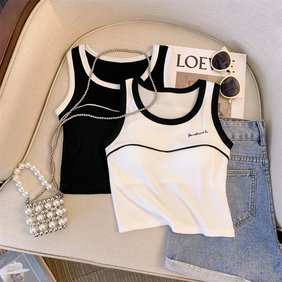 辣辣娜NANALA「拼色背心」