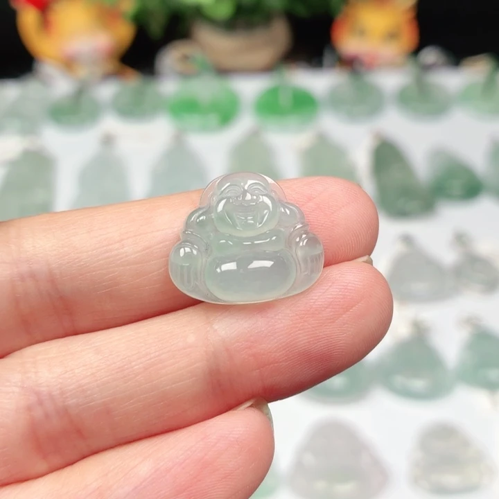 翡翠未镶嵌颈饰缅甸天然A货翡翠