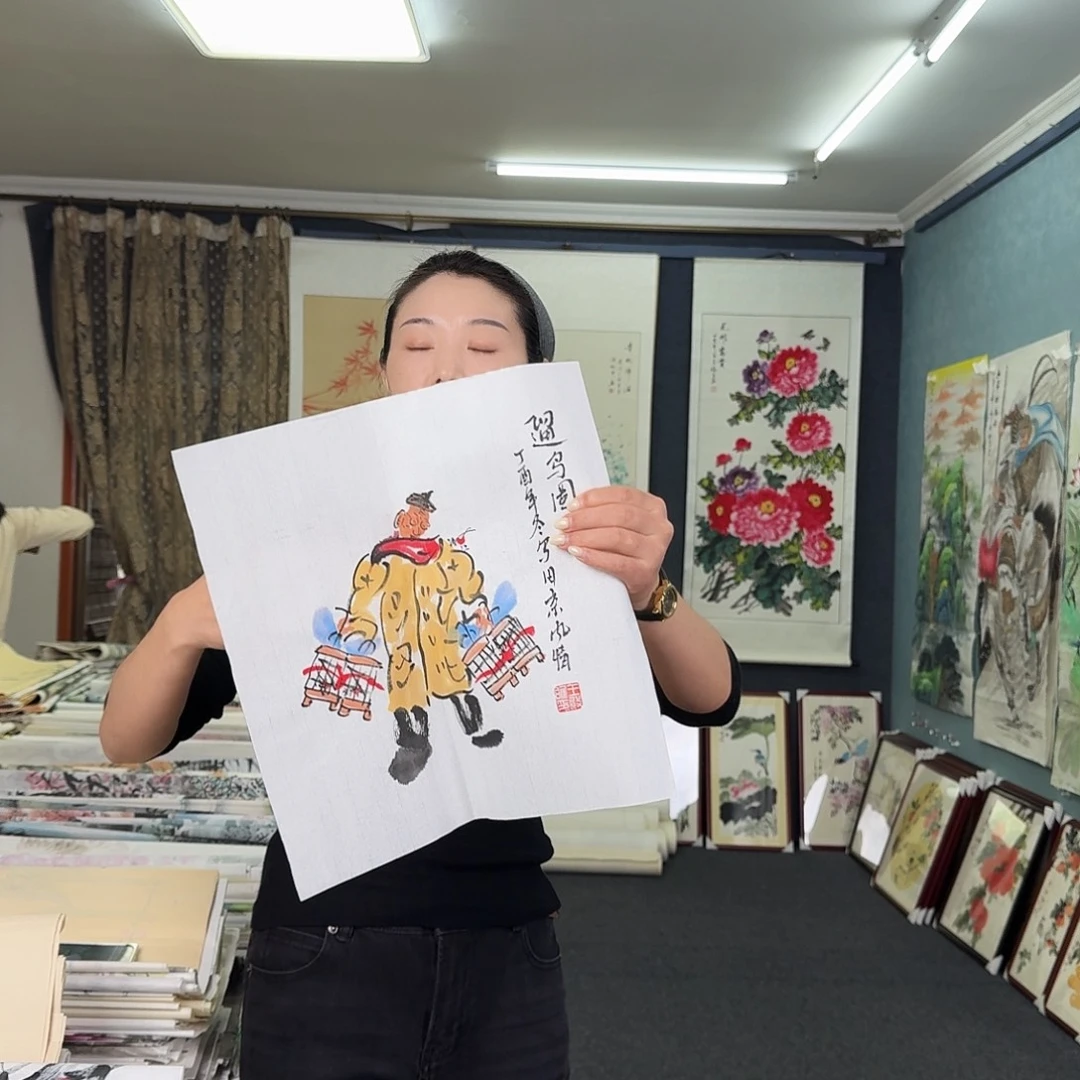纯手绘国画好作品