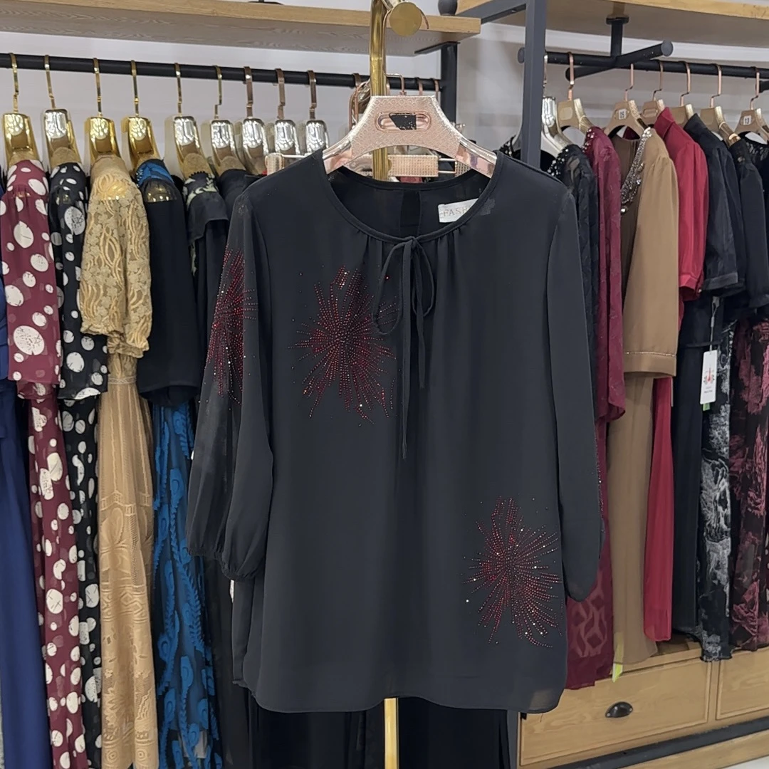 【MeiLiTan】上衣时尚宽松时尚休闲百搭女士夏季气质