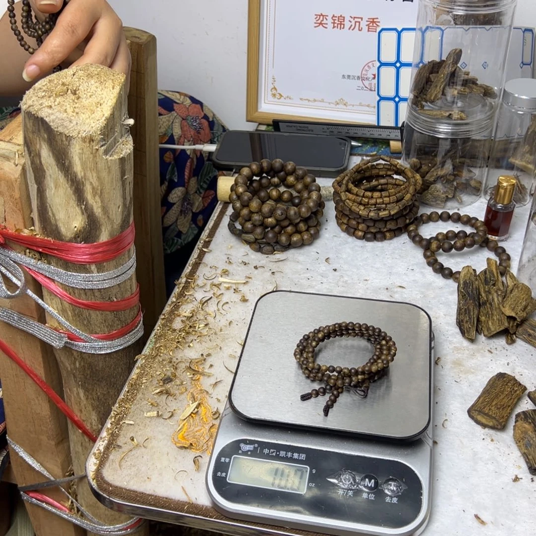 线香奇楠沉香多圈10克