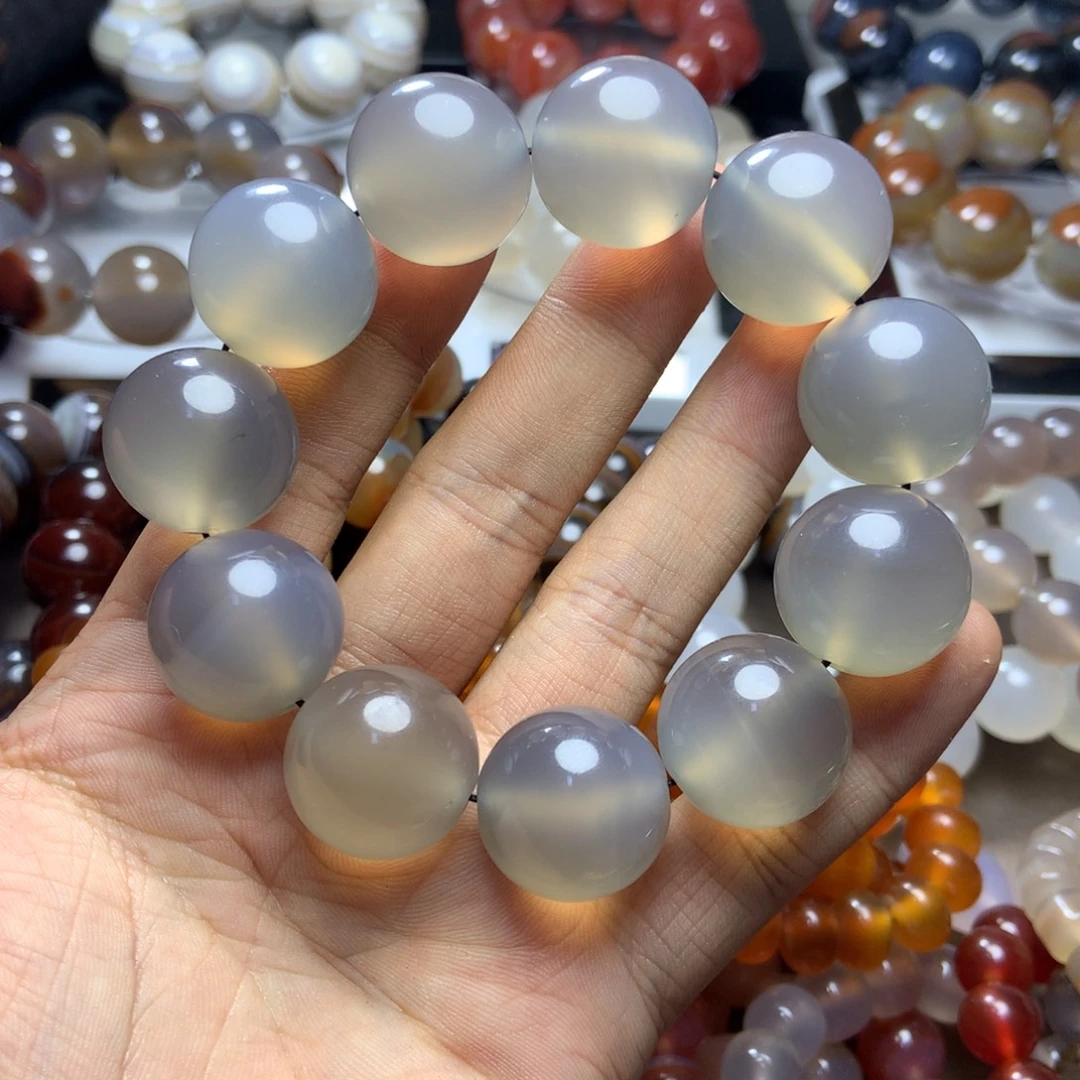 玛瑙/玉髓未镶嵌手链