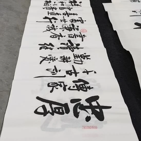 翰墨白武坤老师作品一副