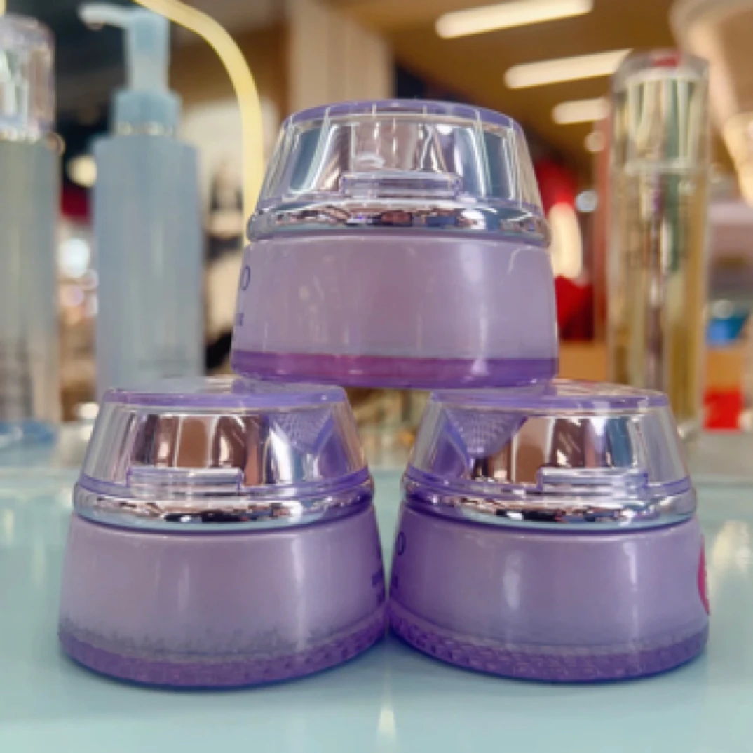 【千美家 刮码】紫色凝时肌活面霜15克