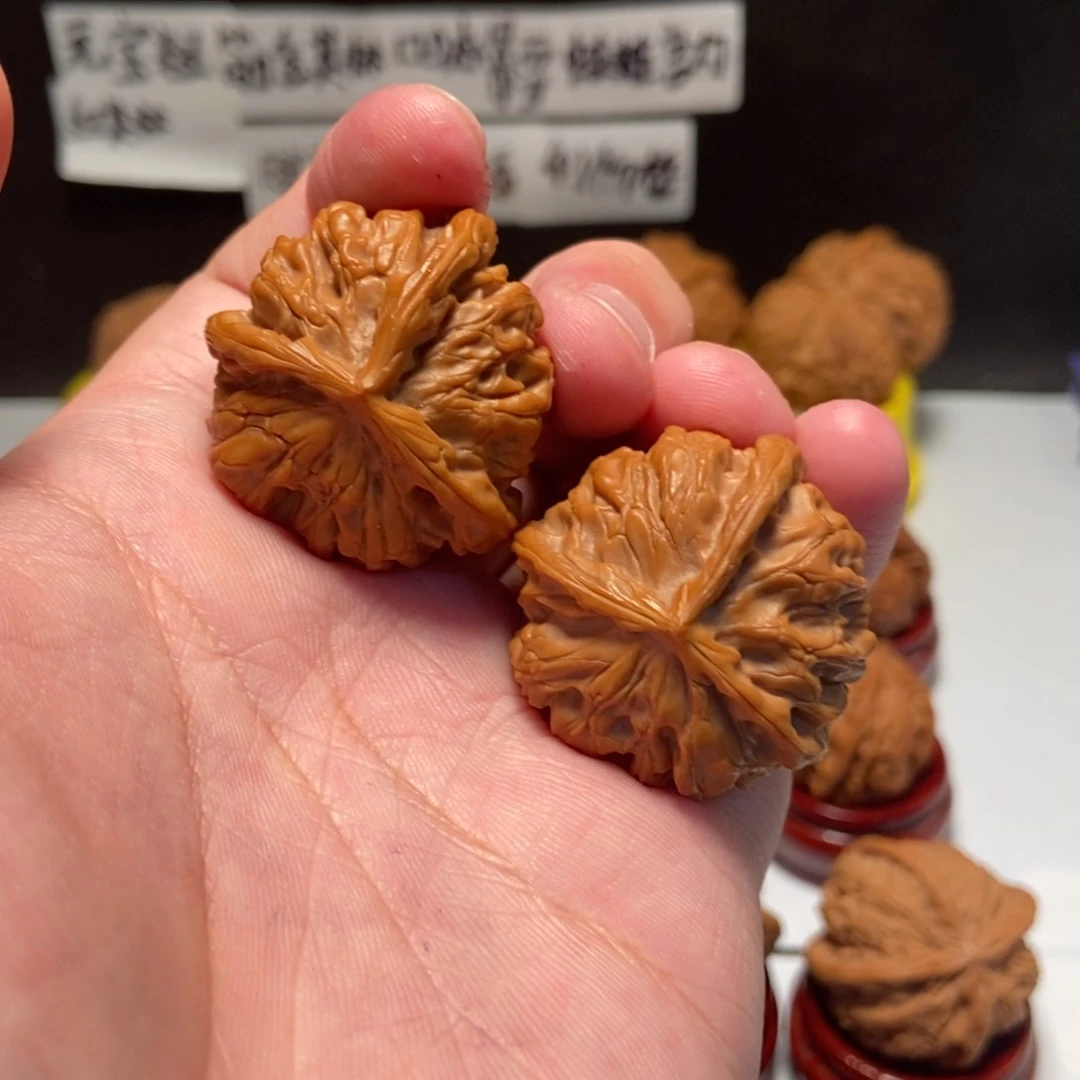 吊坠文玩核桃花王36尺36