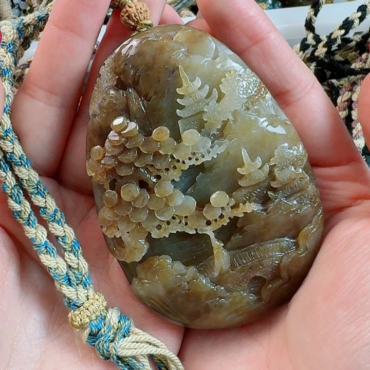 和田玉把件未镶嵌