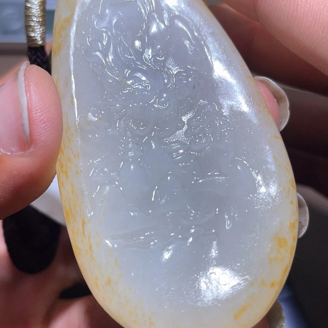 和田玉未镶嵌颈饰D2