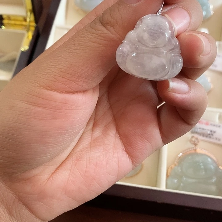 颈饰未镶嵌翡翠佛公