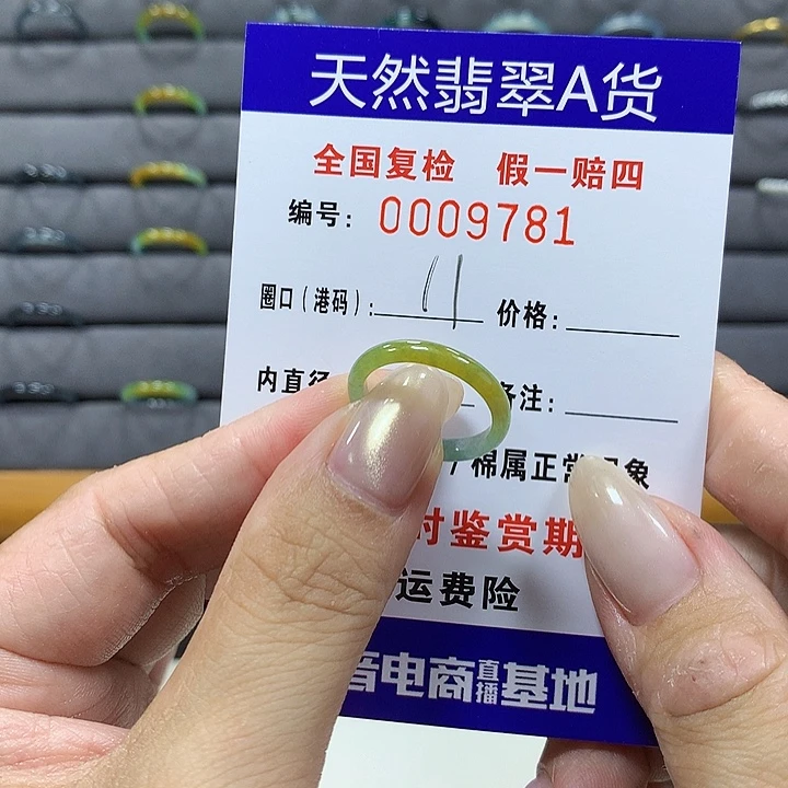 翡翠未镶嵌戒圈wp9781