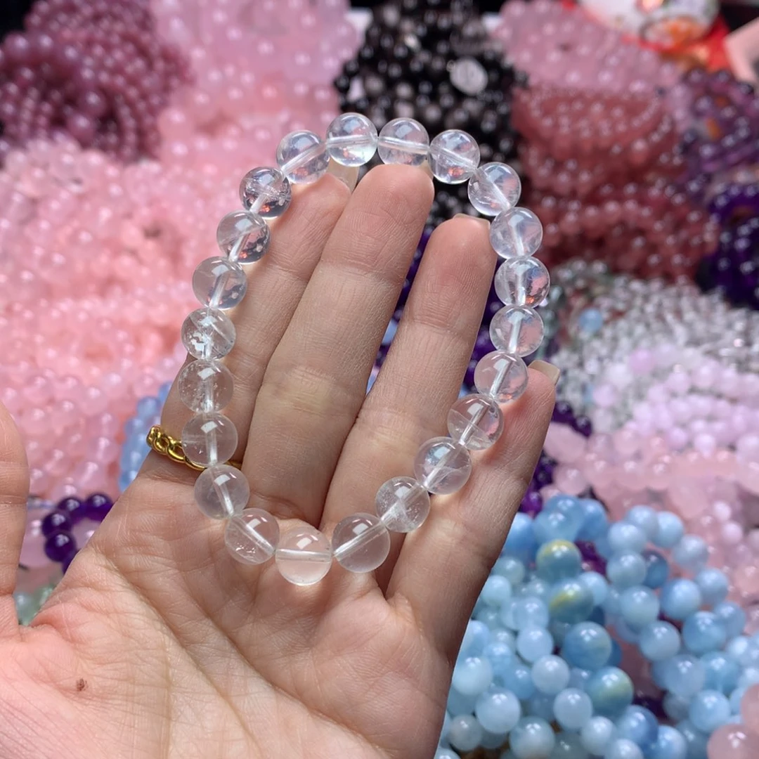 水晶手链未镶嵌白啊塞卡9+