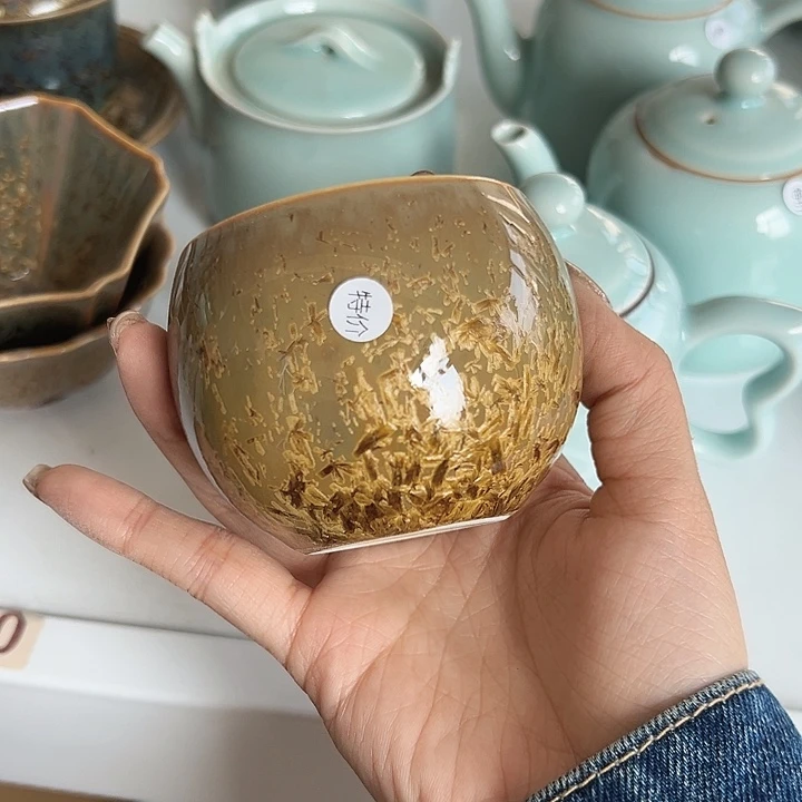 小米茶器龙泉青瓷