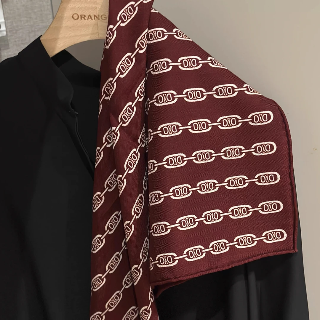 【勃艮D红】素颜也超显白！百搭质感系美人桑蚕丝羊毛中方巾62cm