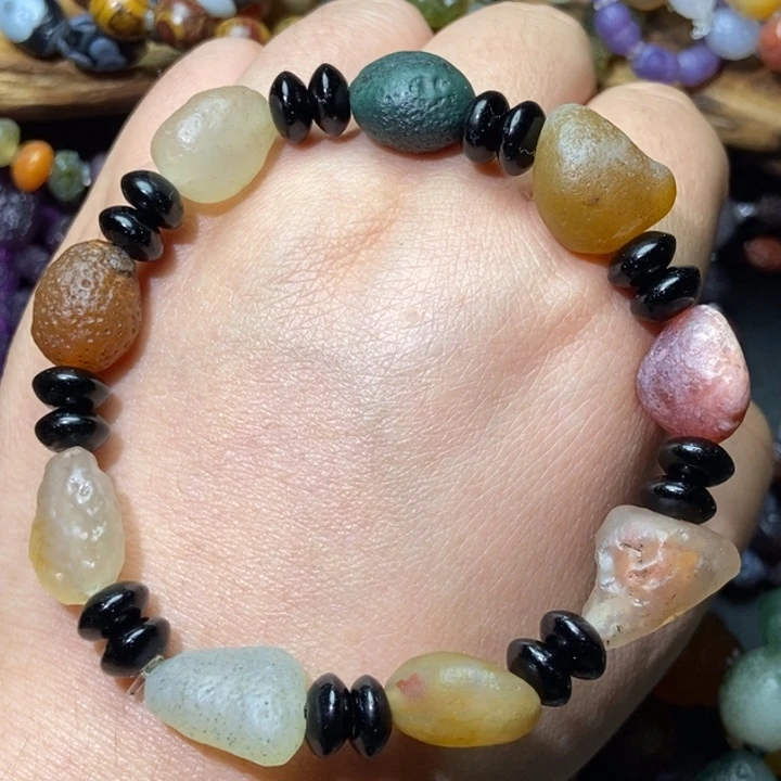 玛瑙/玉髓合金手链