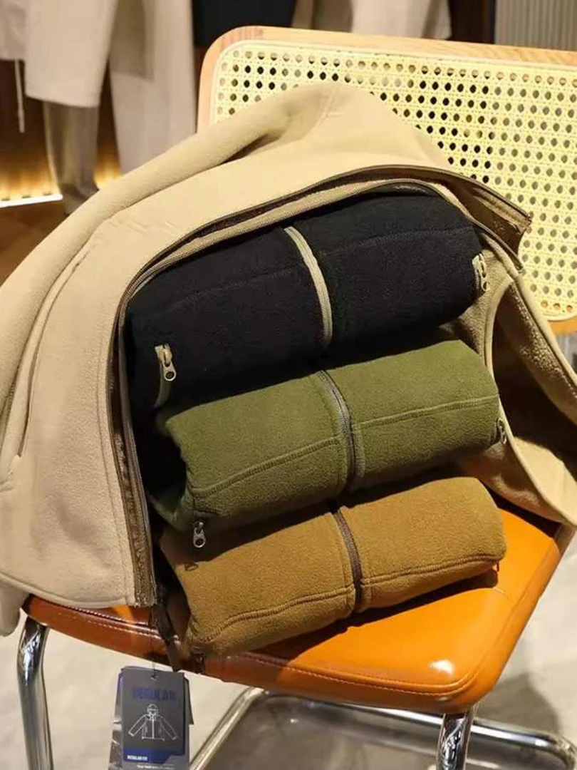 反季清货86件！英单！秋冬新品男女双面绒摇粒绒卫衣外套潮24005