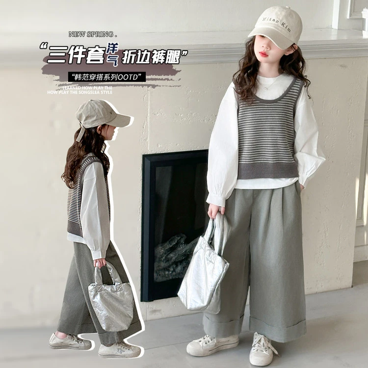 2025新品 韩系三件套 品质 版型正 高品 数据款春秋