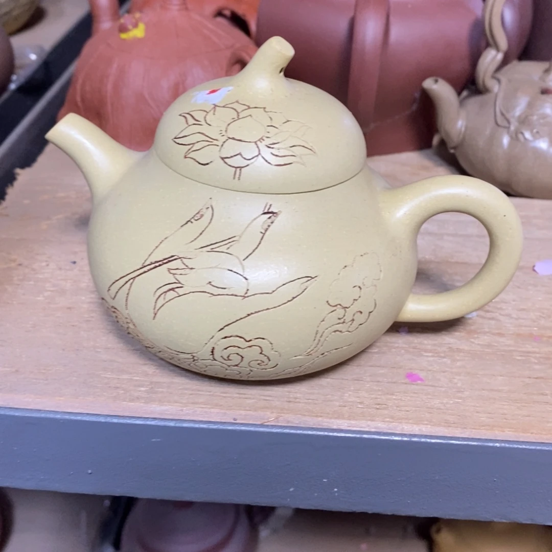 紫砂茶壶原矿手工102