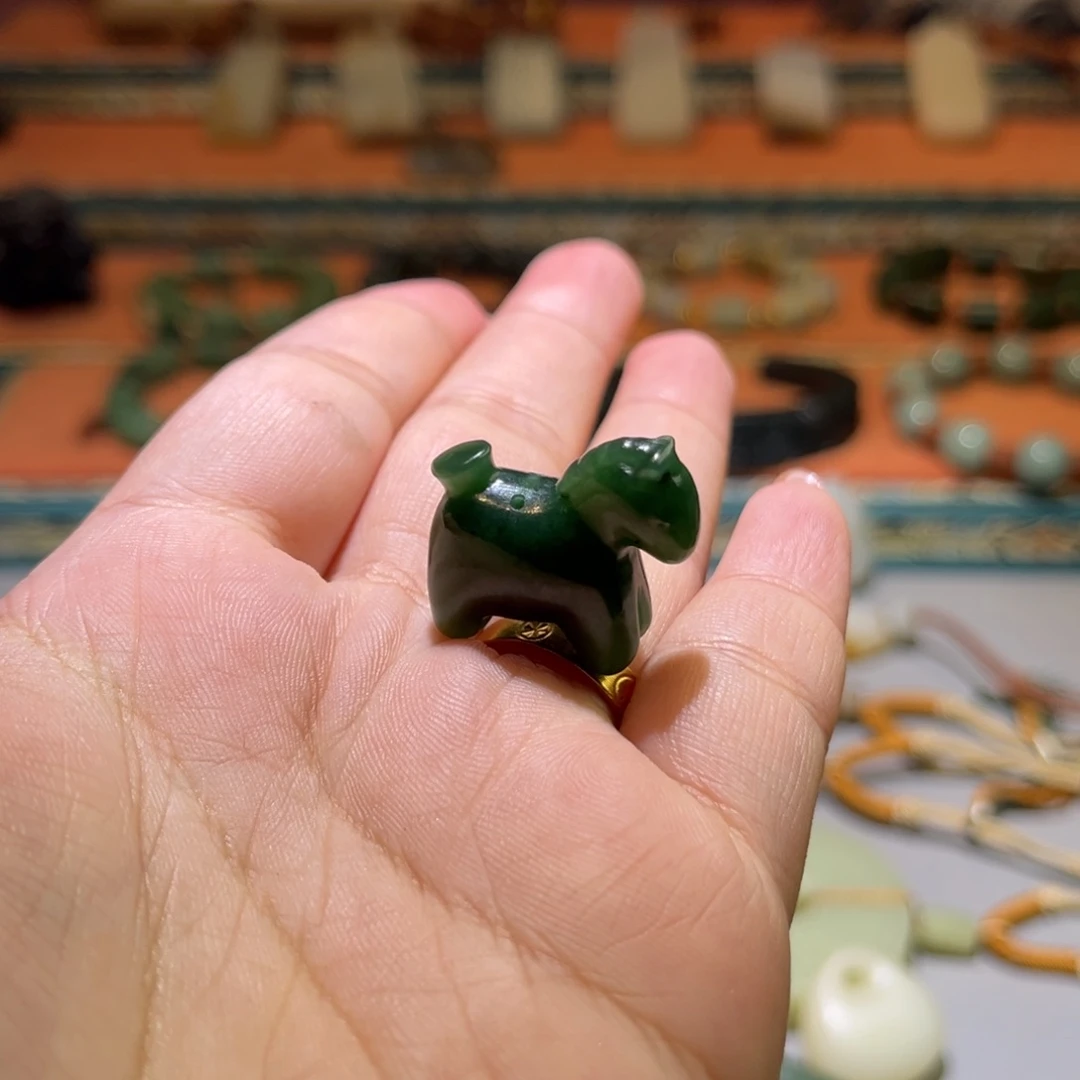 颈饰未镶嵌和田玉・**・