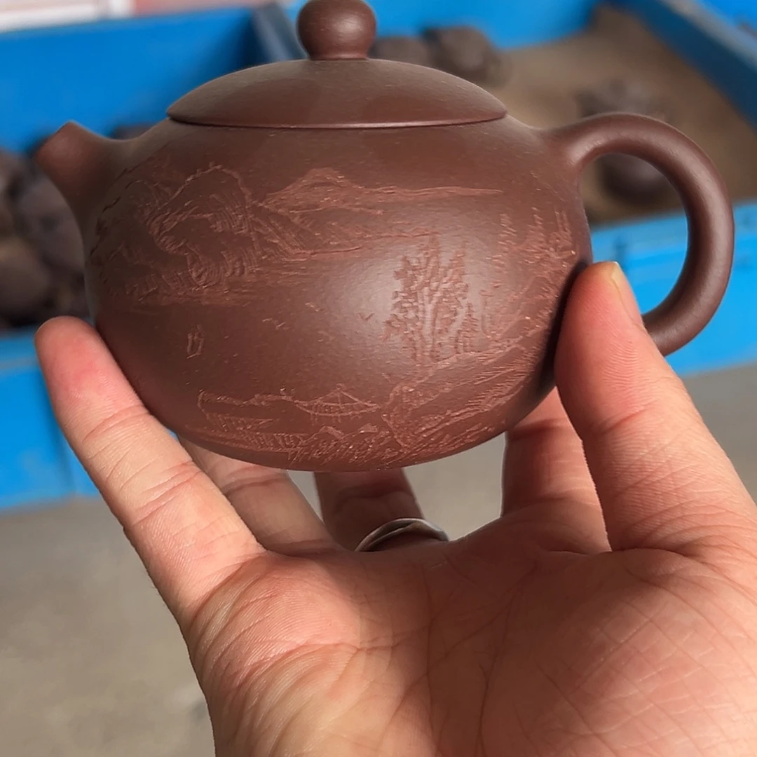 茶壶紫砂紫砂的味道很好