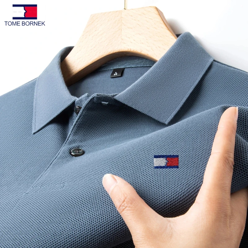 奥特莱斯撤柜丨2025夏季100%纯棉短袖POLO衫男T恤上衣高级感男装