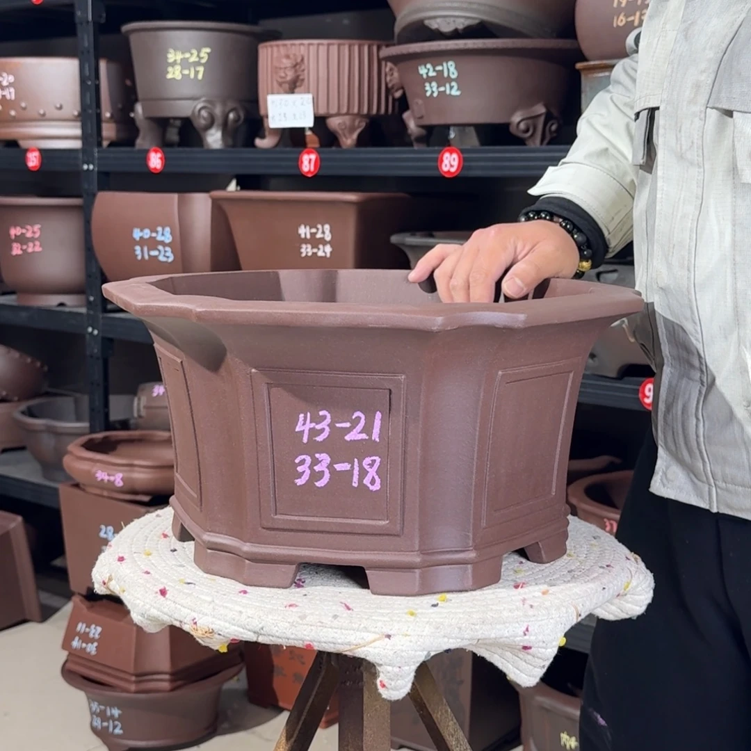 紫泥花盆紫砂花盆