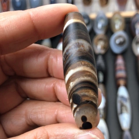 彬***李玛瑙/玉髓未镶嵌吊坠(不含链)