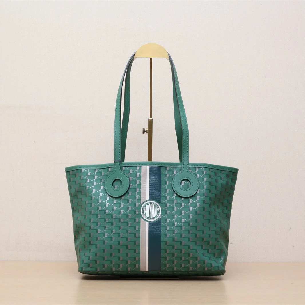 99新 MOYNAT/摩奈 小花柳 TOTE RUBAN 托特包 mini 30 老花 PVC