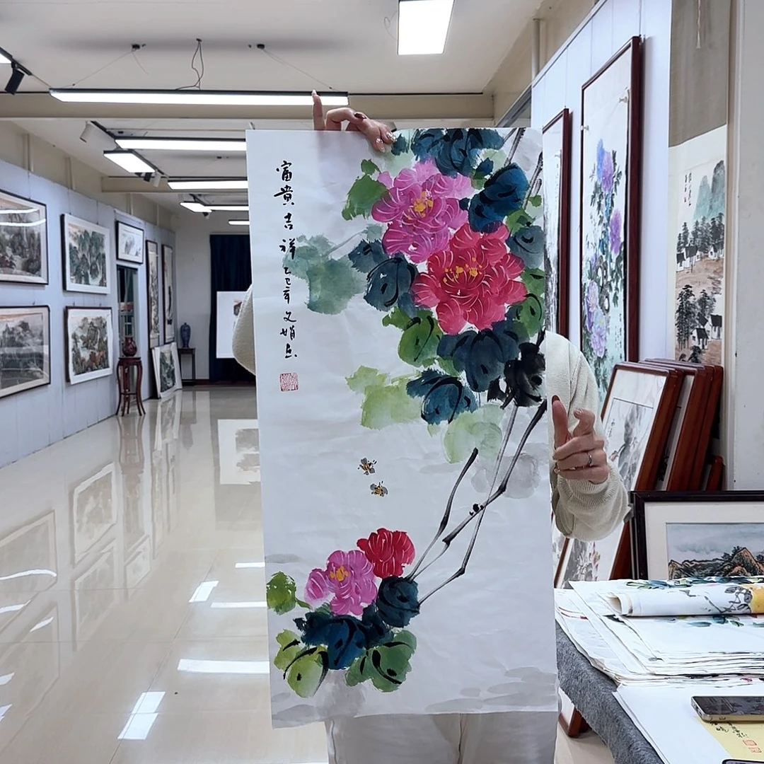 国画国画作品集一个由一