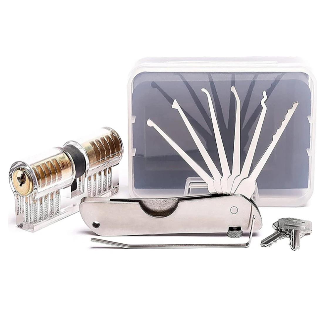 钥匙取出器拉拔工具撬棒工具折叠多功能