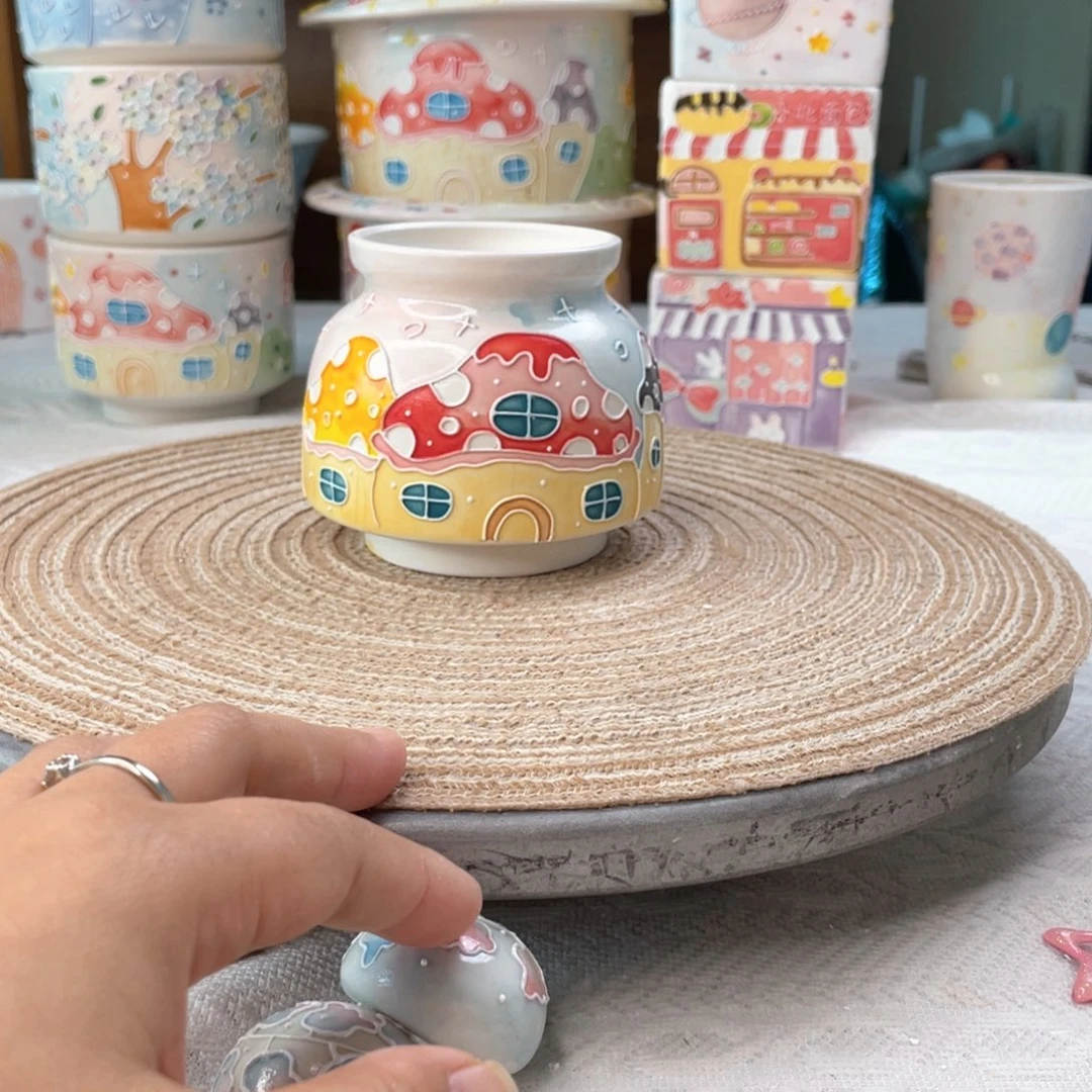 手绘手工制作陶瓷7