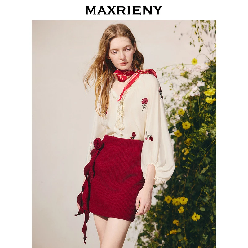 MAXRIENY2025秋衬衫