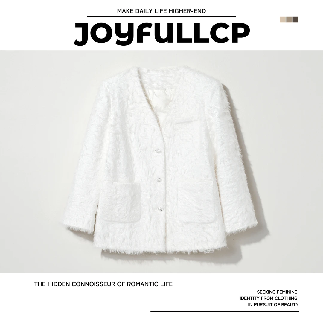 初春白色流苏小香风外套气质名媛高级感中长款西装外套