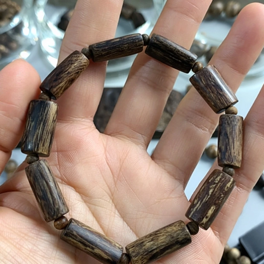 【闪购商品】沉香手串达拉干沉香9.78克沉水单圈