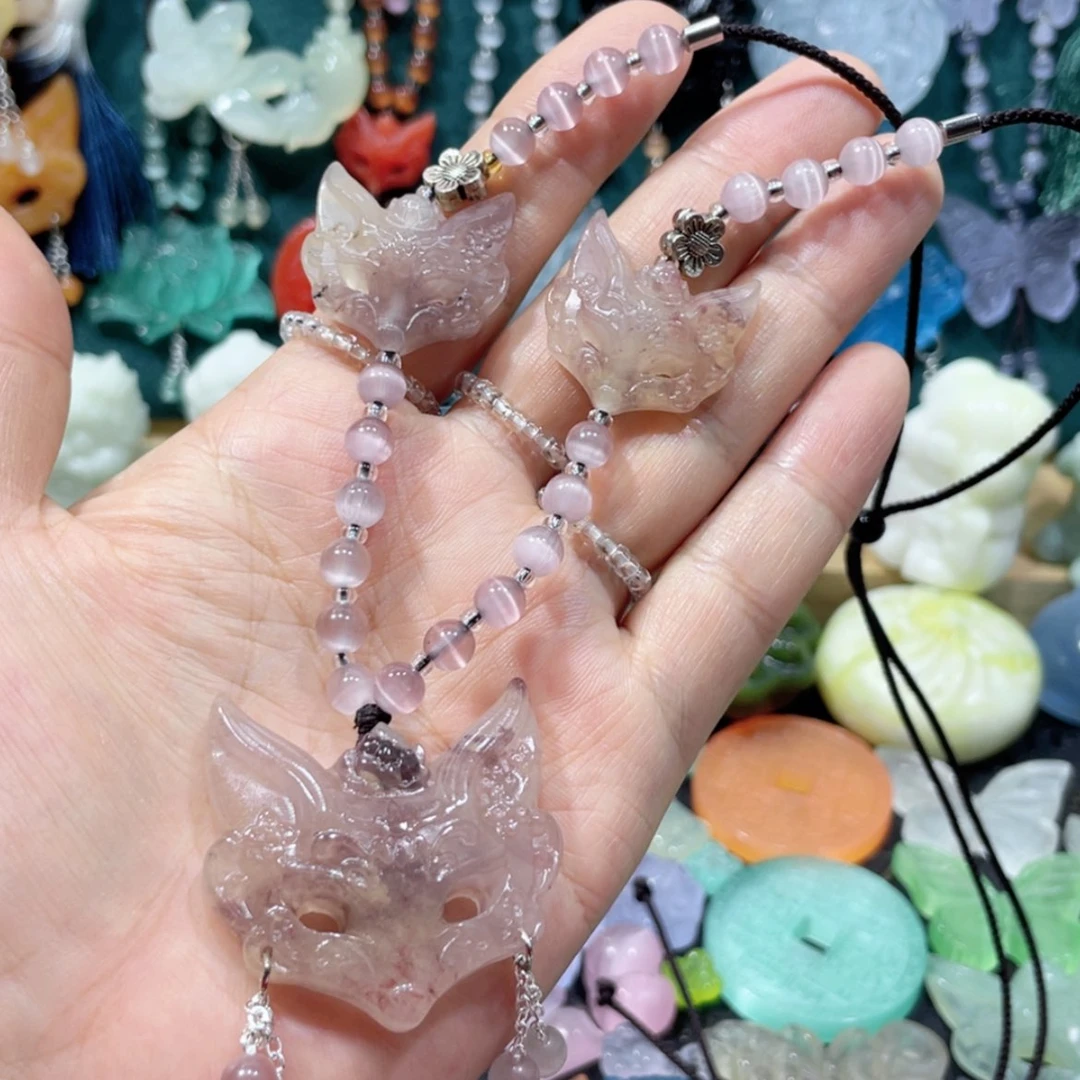 【闪购商品】未镶嵌岫玉颈饰13项链