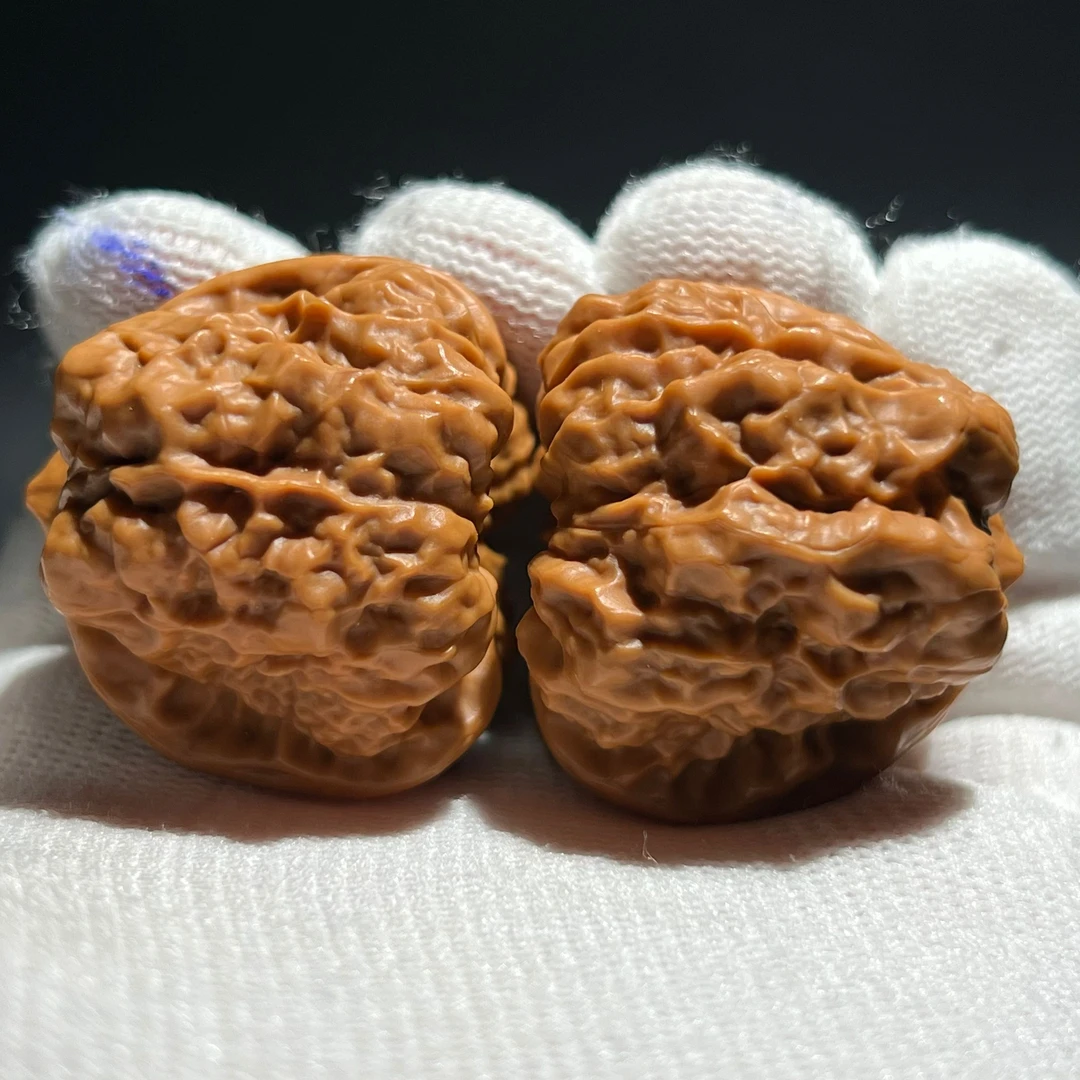 文玩核桃立体全品打底蛤蟆头边37肚39高31精品【111】