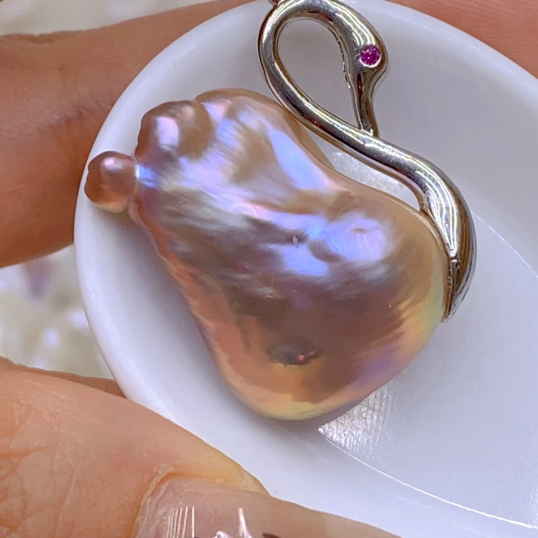 未镶嵌淡水珍珠耳饰