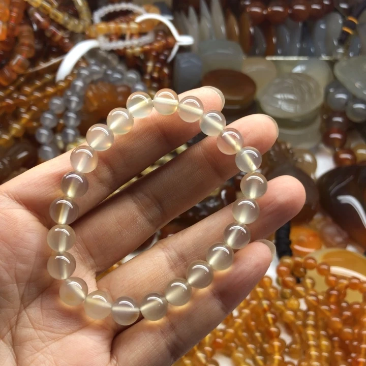 4***6玛瑙/玉髓手链未镶嵌